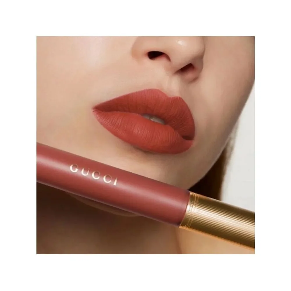 Gucci Women NEW Janet Rust 505 Matte Liquid Lipstick Designer Beauty